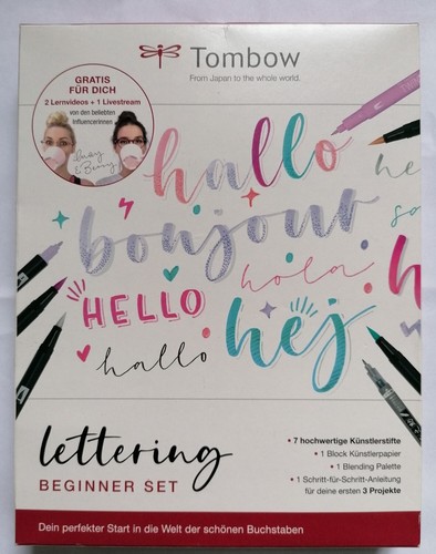 Tombow lettering set beginner - lettering,